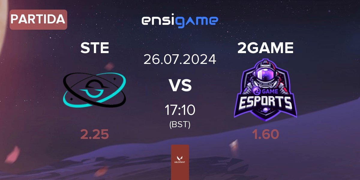 Partida STELLAE Gaming STE vs 2GAME Esports 2GAME | 26.07