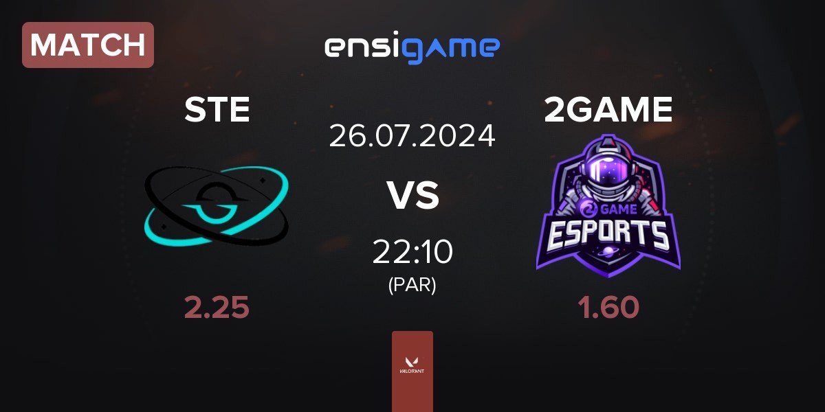 Match STELLAE Gaming STE vs 2GAME Esports 2GAME | 26.07