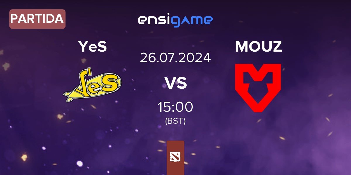 Partida Yellow Submarine YeS vs MOUZ | 26.07