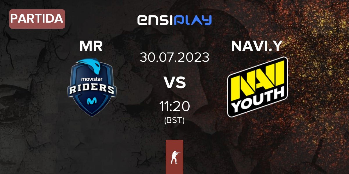 Partida Movistar Riders MR vs Natus Vincere Youth NAVI.Y | 30.07