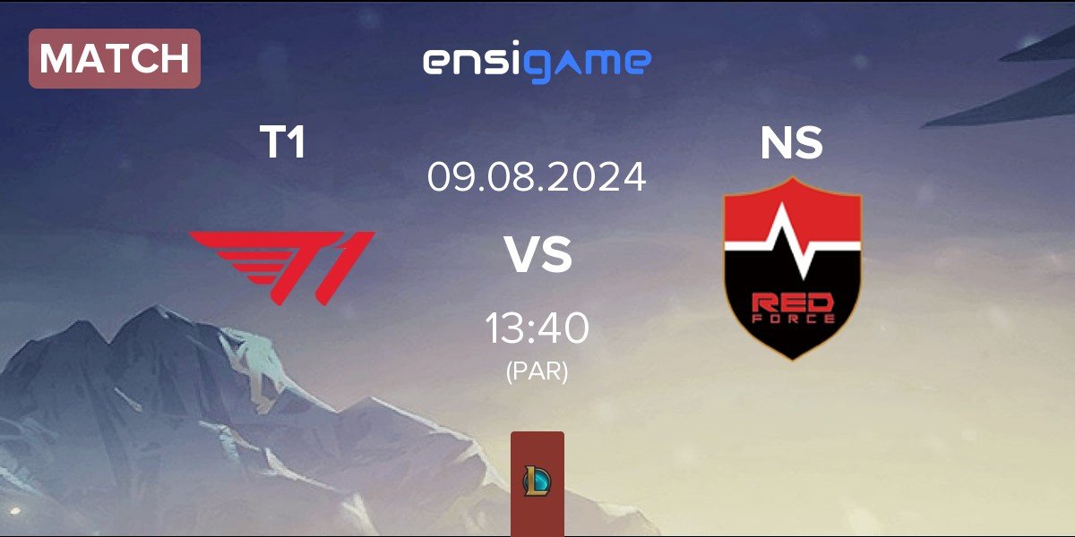 Match T1 vs Nongshim RedForce NS | 09.08