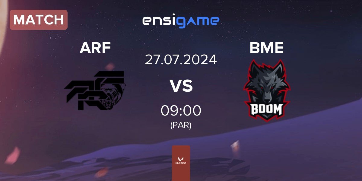 Match ARF TEAM ARF vs BOOM Esports BME | 27.07