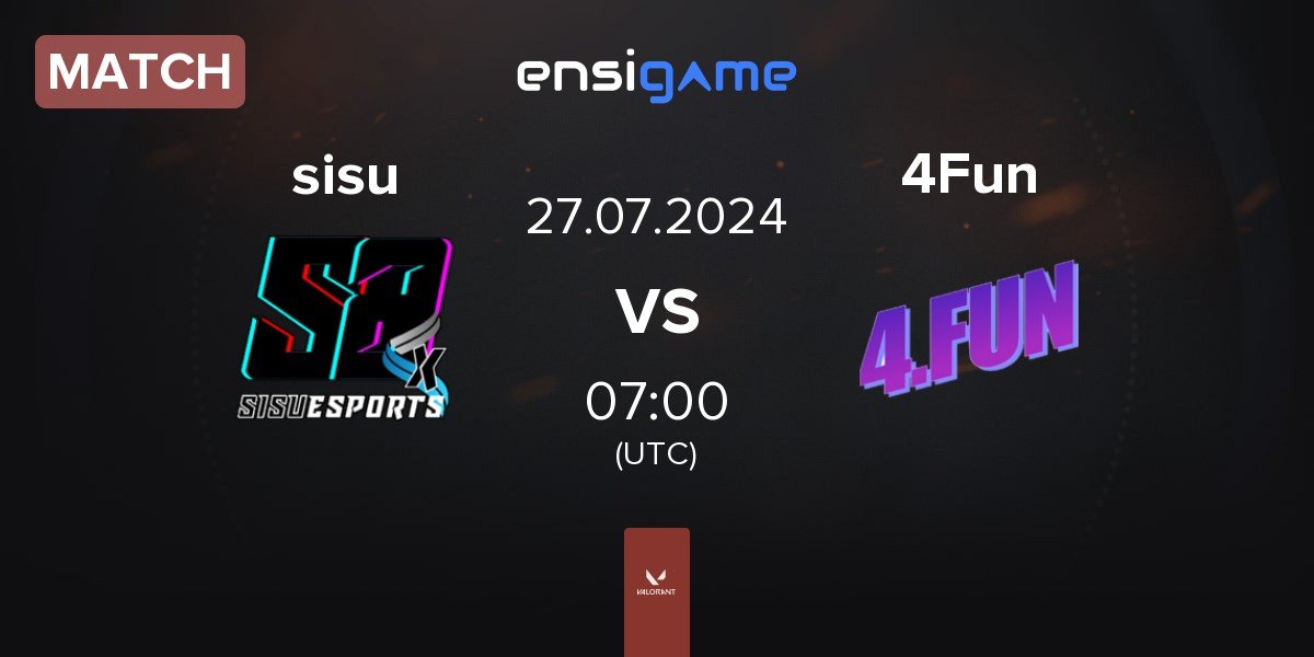 Match sisu vs 4Fun | 27.07