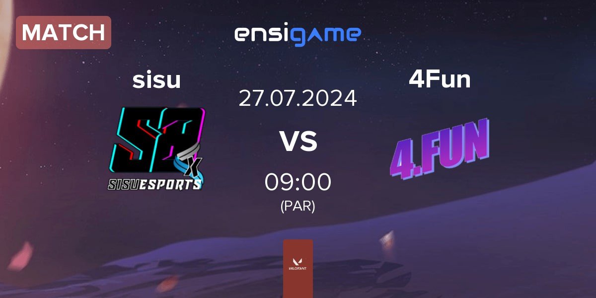 Match sisu vs 4Fun | 27.07