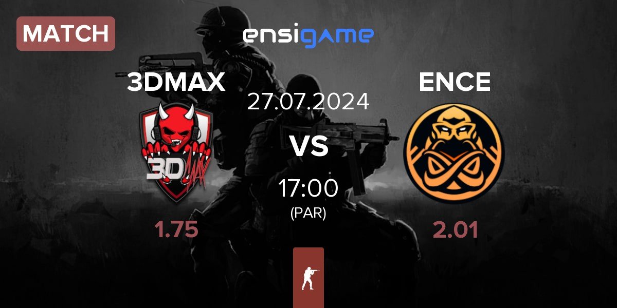 Match 3DMAX vs ENCE | 27.07