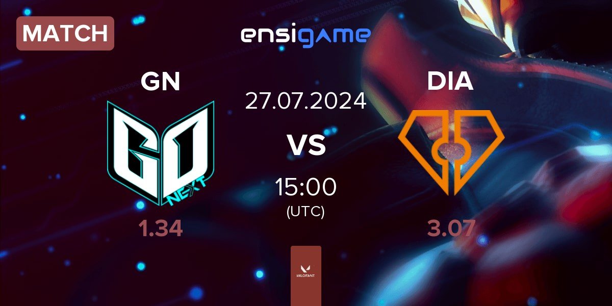 Match GoNext Esports GN vs Diamant Esports DIA | 27.07