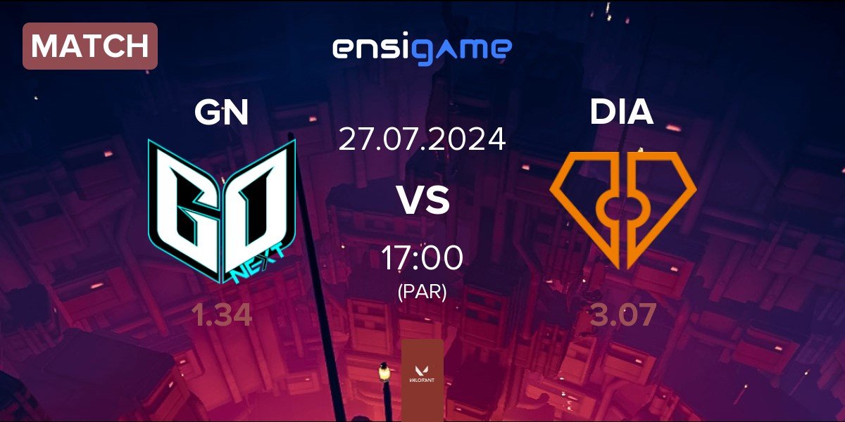 Match GoNext Esports GN vs Diamant Esports DIA | 27.07