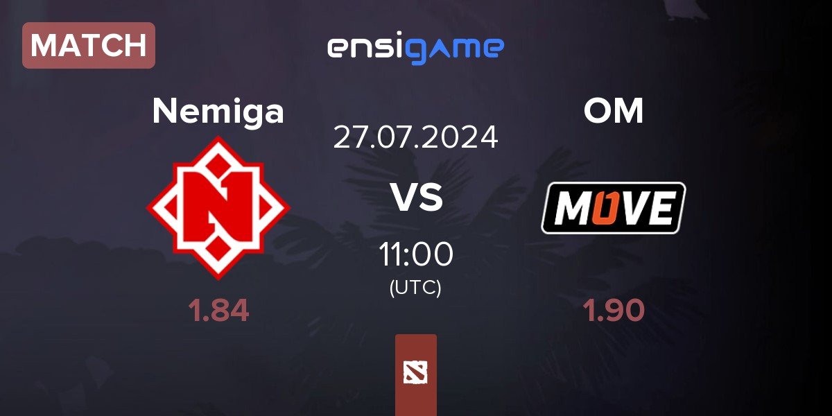 Match Nemiga Gaming Nemiga vs One Move OM | 27.07