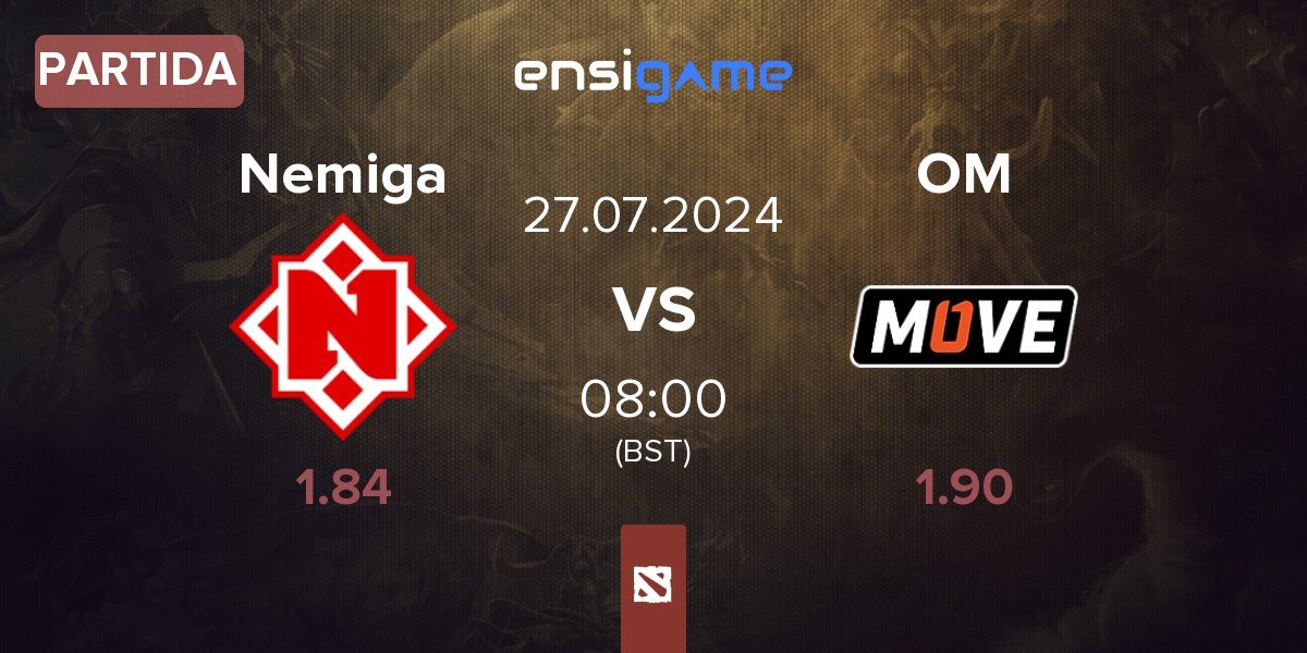 Partida Nemiga Gaming Nemiga vs One Move OM | 27.07