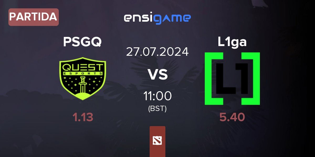 Partida PSG.Quest PSGQ vs L1ga Team L1ga | 27.07