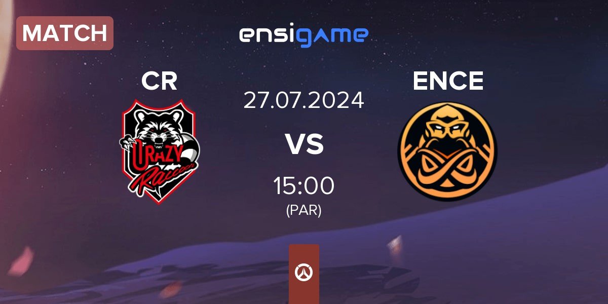 Match Crazy Raccoon CR vs ENCE eSports ENCE | 27.07