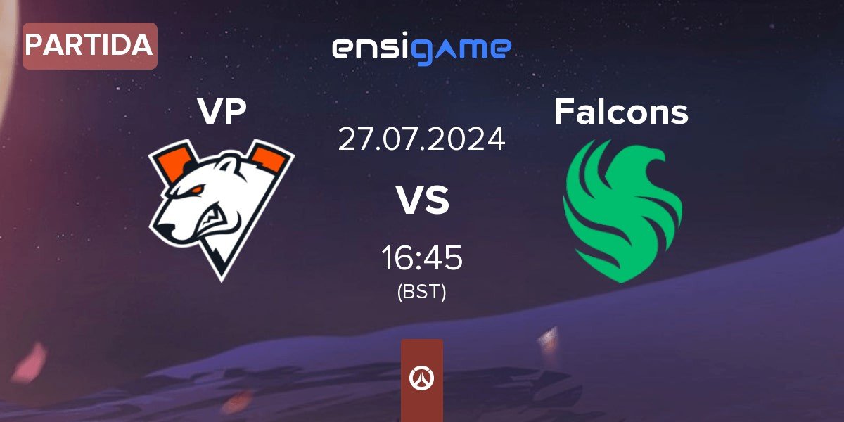 Partida Virtus.pro VP vs Team Falcons Falcons | 27.07