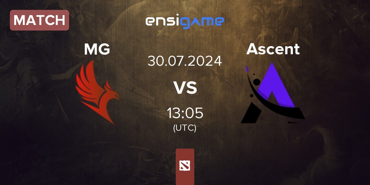 Match Mag.Garuda MG vs Ascent Esports Ascent | 30.07