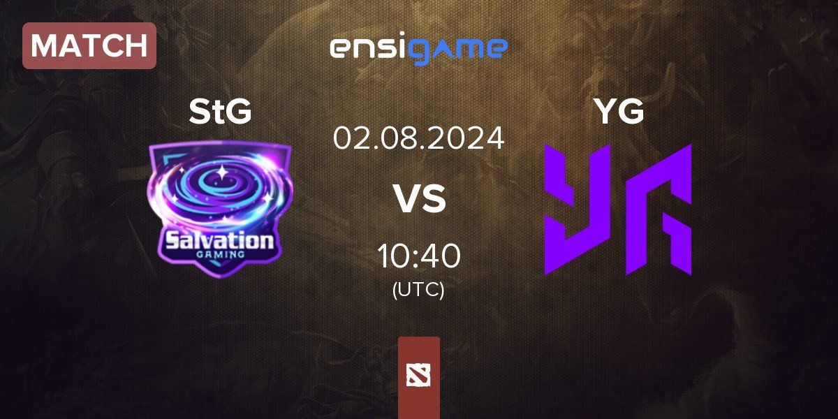 Match Salvation Gaming StG vs Yangon Galacticos YG | 02.08