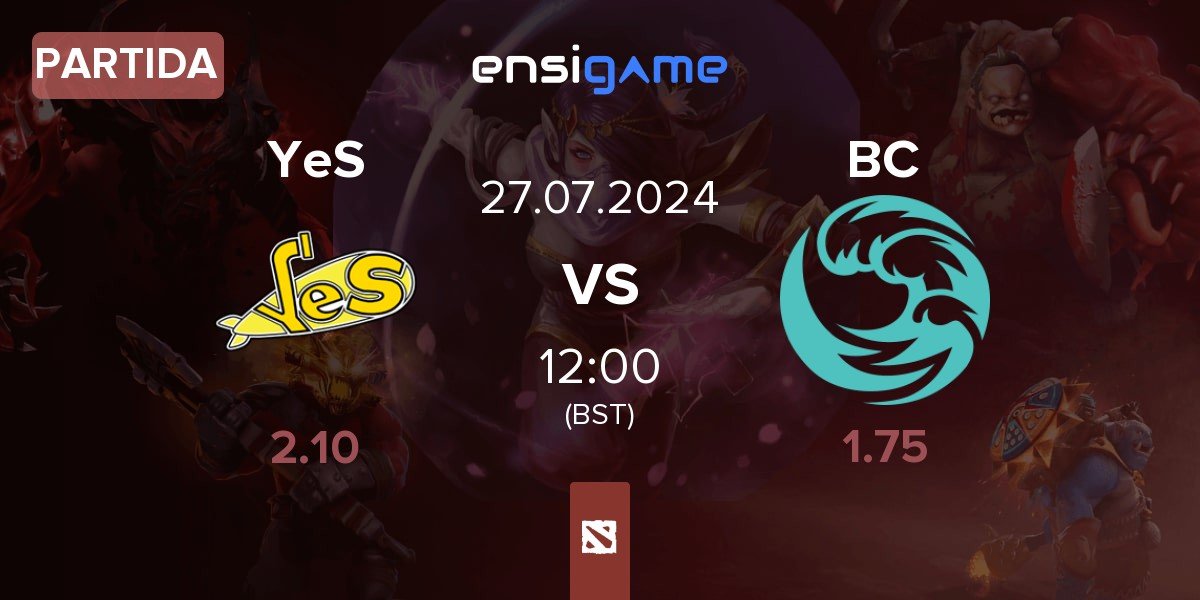 Partida Yellow Submarine YeS vs beastcoast BC | 27.07