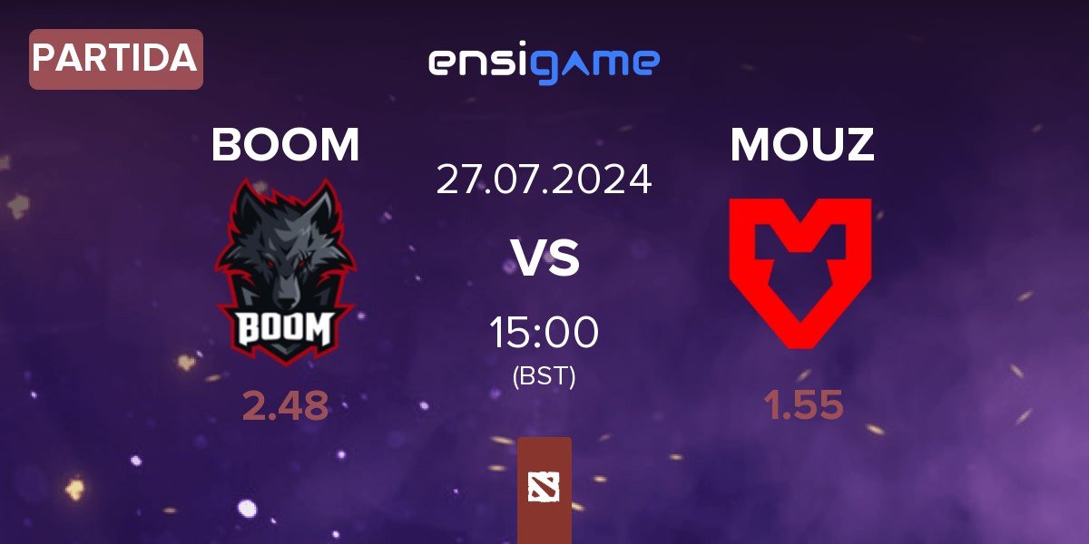 Partida BOOM Esports BOOM vs MOUZ | 27.07