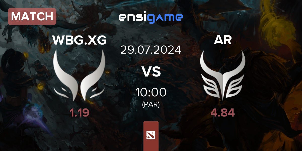 Match Xtreme Gaming WBG.XG vs Azure Ray AR | 29.07