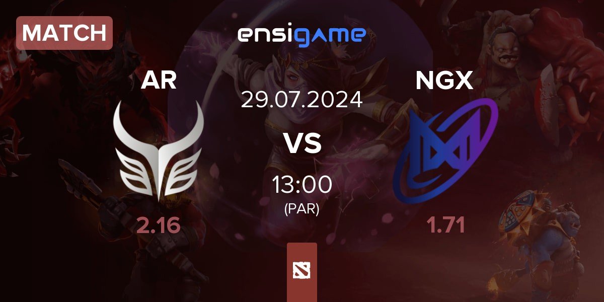 Match Azure Ray AR vs Nigma Galaxy NGX | 29.07