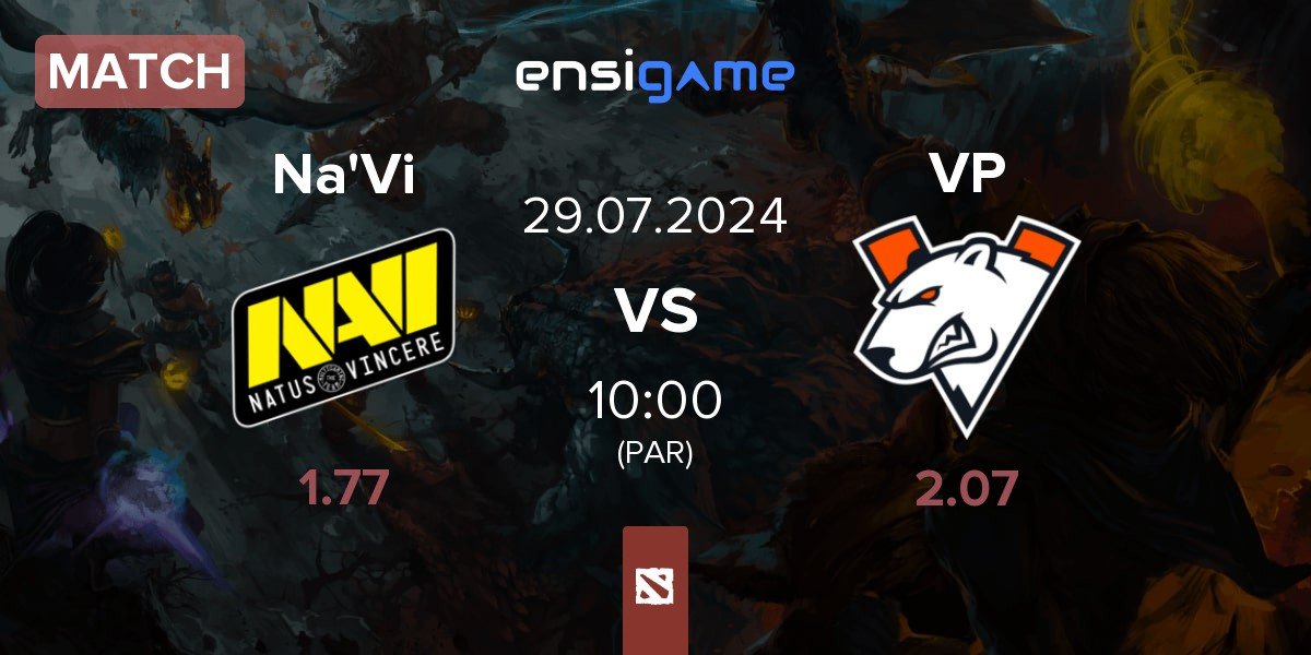 Match Natus Vincere Na'Vi vs Virtus.pro VP | 29.07