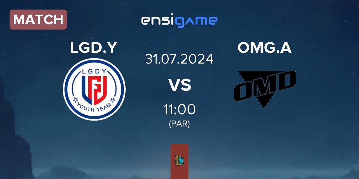 Match LGD Gaming Young LGD.Y vs Oh My God Academy OMG.A | 31.07