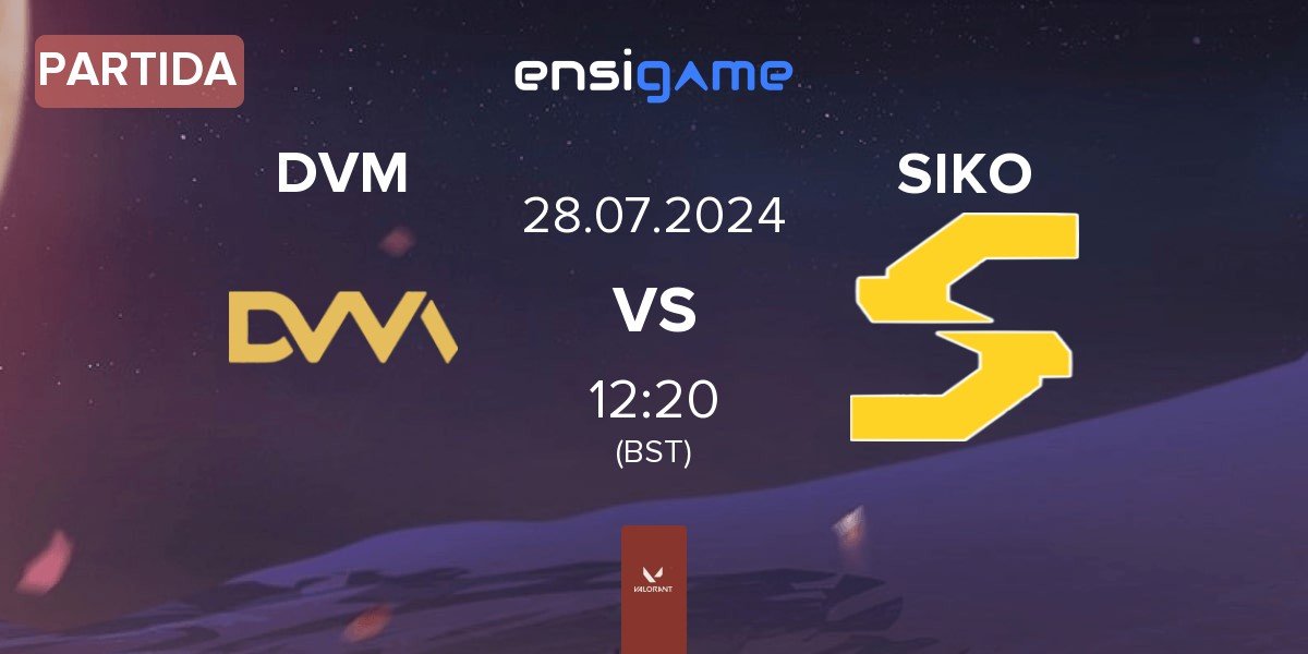 Partida DVM vs Siko Esports SIKO | 28.07