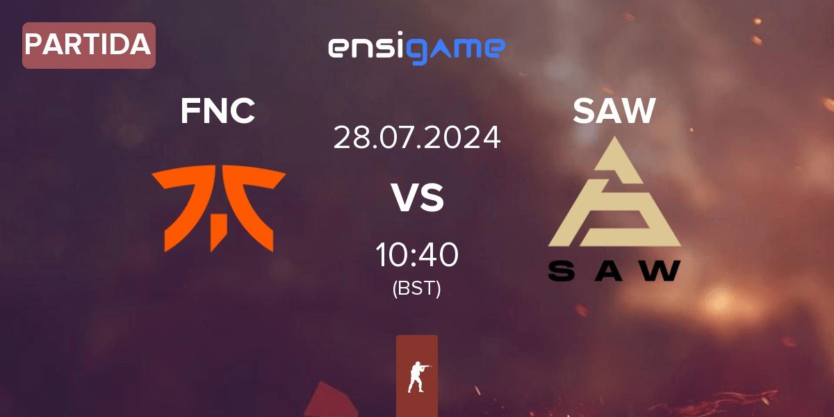 Partida Fnatic FNC vs SAW | 28.07