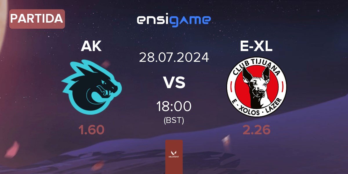 Partida All Knights AK vs E-Xolos LAZER E-XL | 28.07