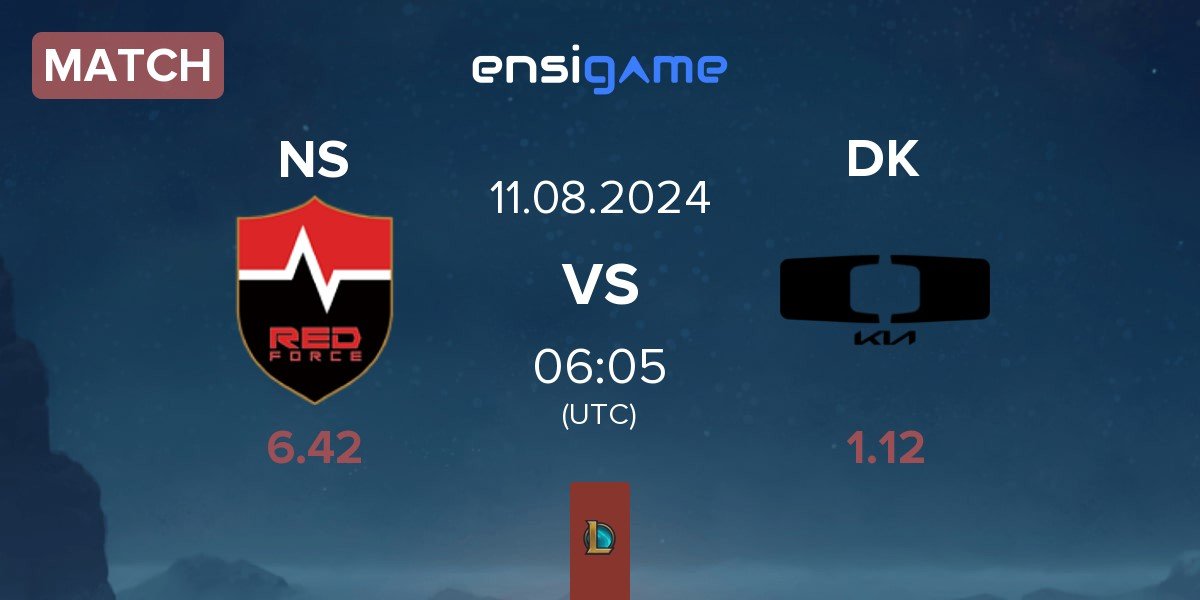 Match Nongshim RedForce NS vs Dplus KIA DK | 11.08