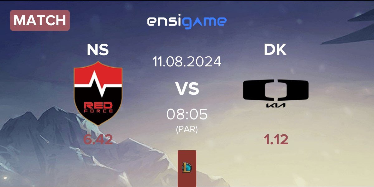 Match Nongshim RedForce NS vs Dplus KIA DK | 11.08