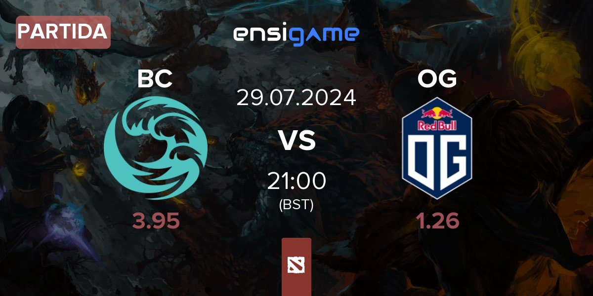 Partida beastcoast BC vs OG | 28.07