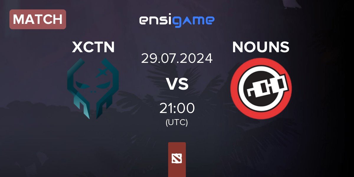 Match Execration XCTN vs nouns NOUNS | 29.07