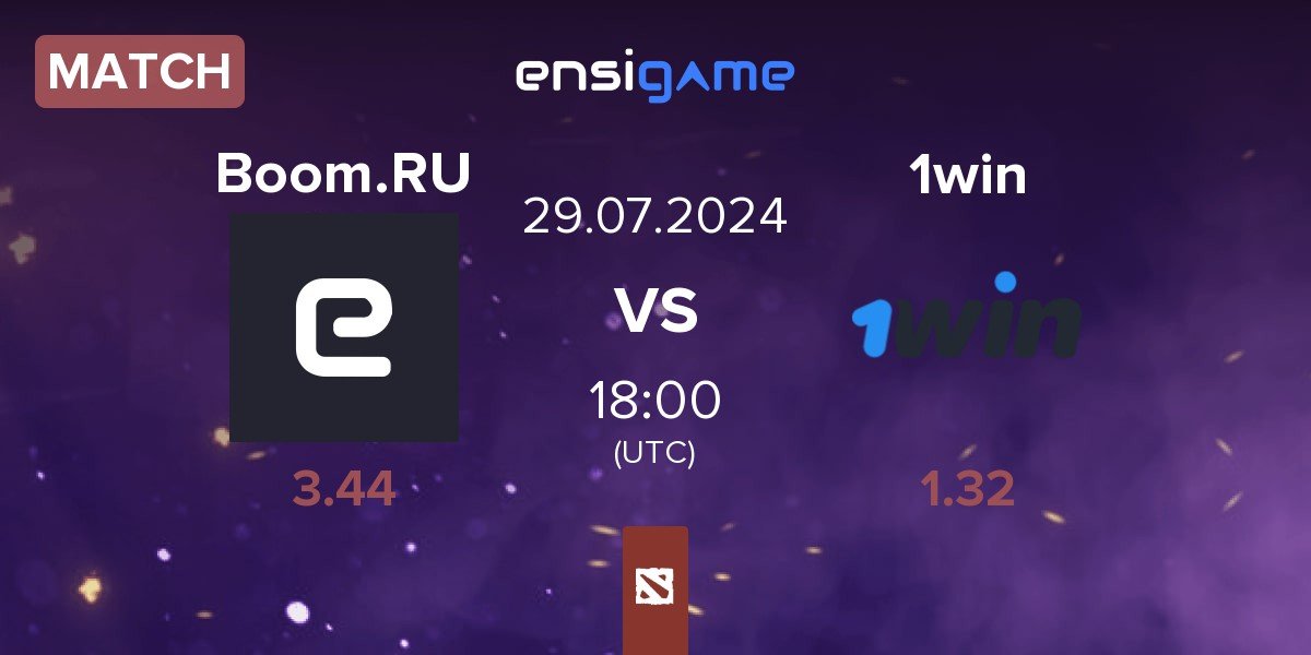 Match Boom eSports Boom.RU vs 1win | 29.07