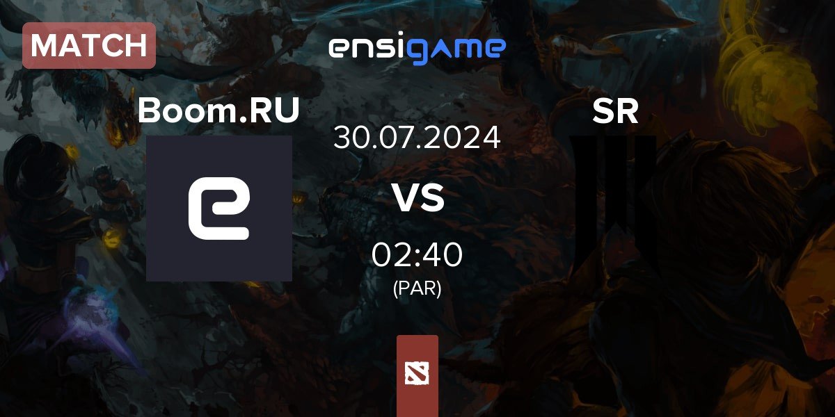 Match Boom eSports Boom.RU vs Shopify Rebellion SR | 30.07