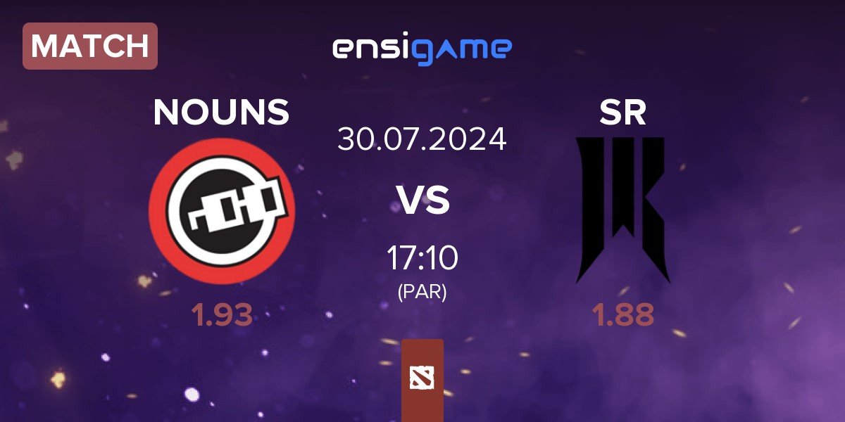 Match nouns NOUNS vs Shopify Rebellion SR | 30.07