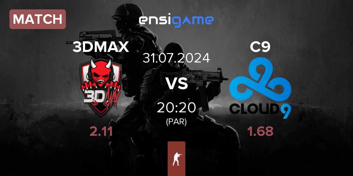 Match 3DMAX vs Cloud9 C9 | 31.07