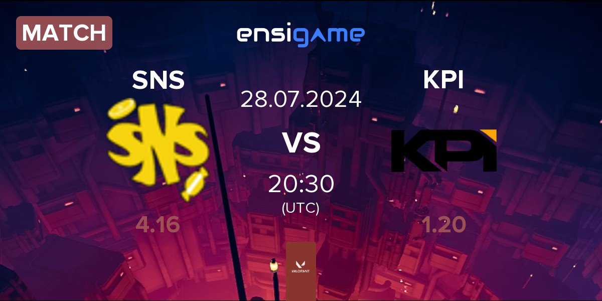 Match SweetNSour SNS vs KPI Gaming KPI | 28.07