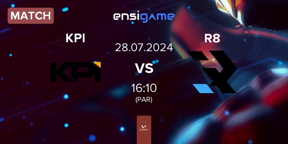 Match KPI Gaming KPI vs R8 Esports R8 | 28.07