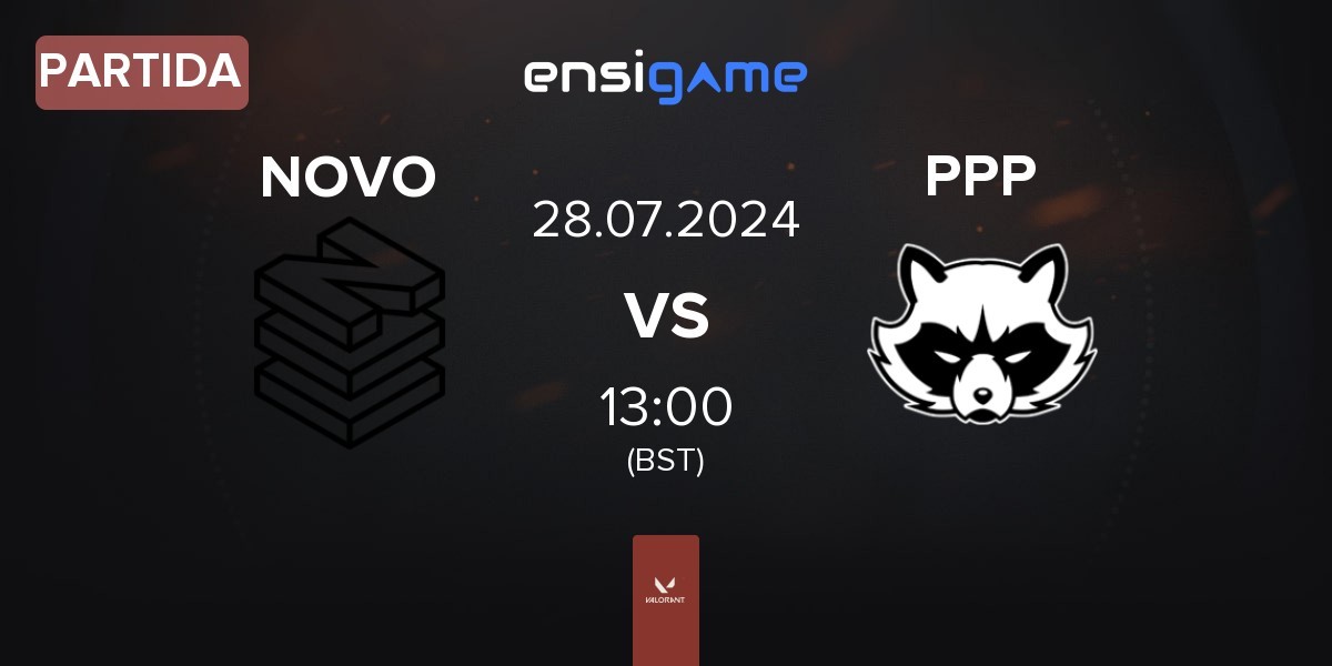 Partida NOVO Esports NOVO vs PPP | 28.07