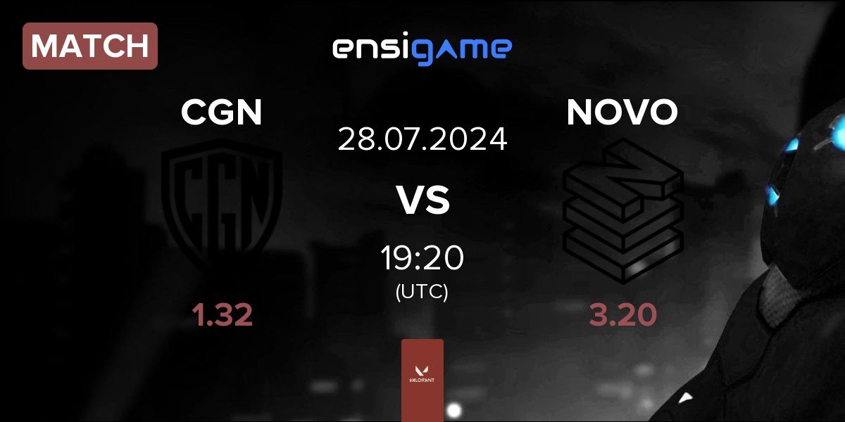 Match CGN Esports CGN vs NOVO Esports NOVO | 28.07