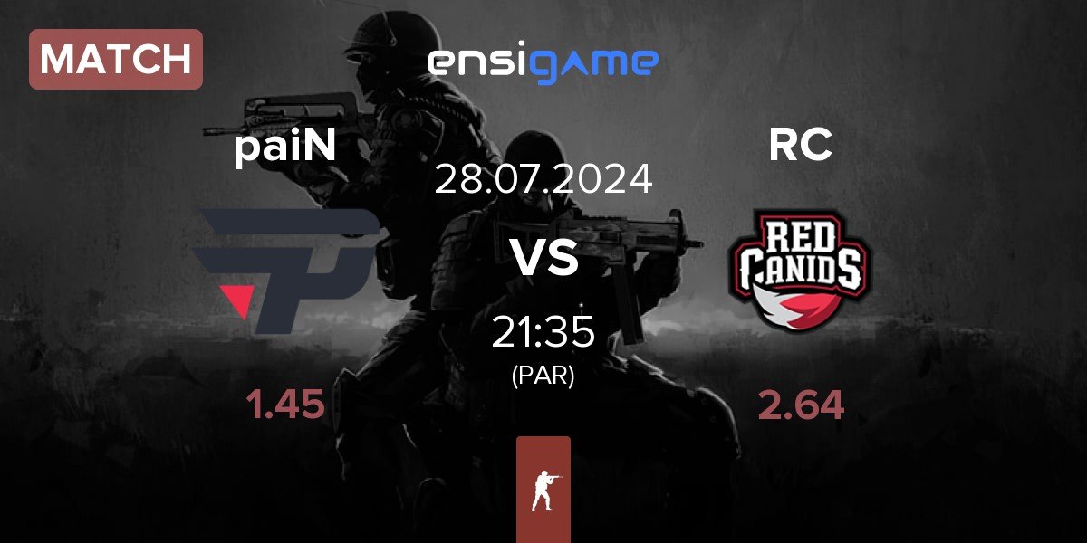 Match paiN Gaming paiN vs Red Canids RC | 28.07