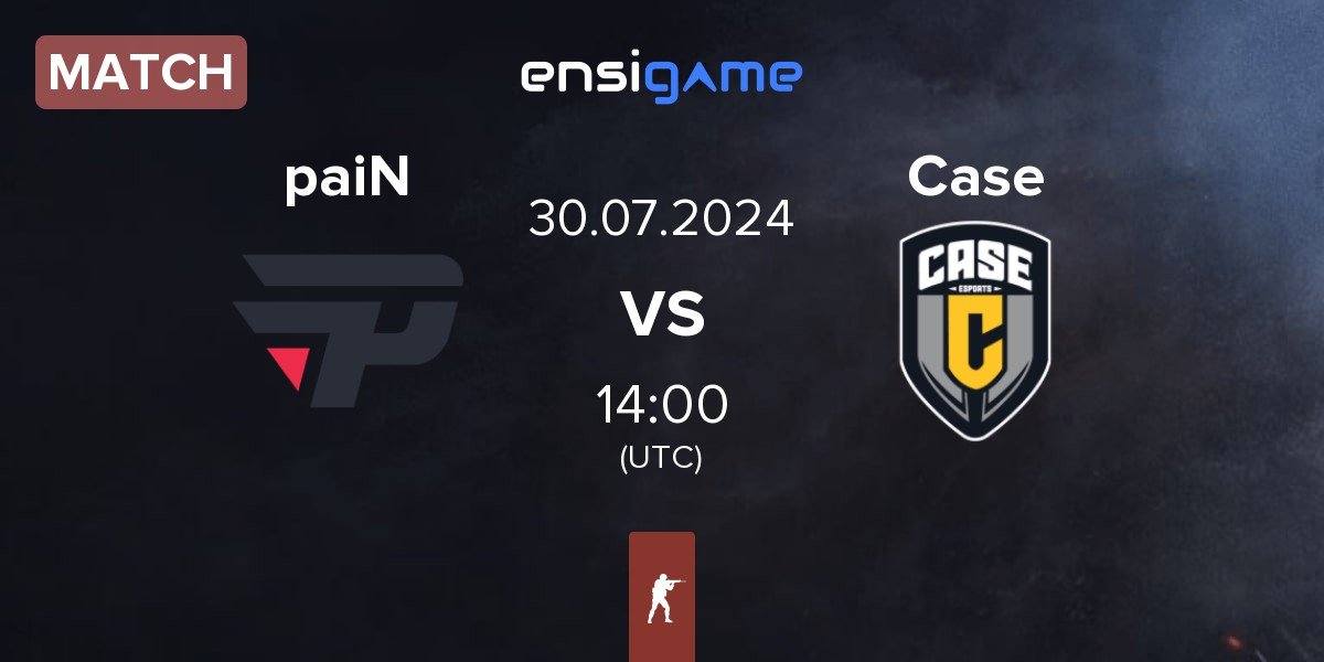 Match paiN Gaming paiN vs Case Esports Case | 30.07