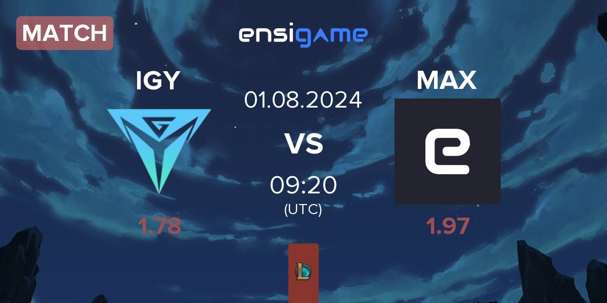 Match Invictus Gaming Young IGY vs MAX | 01.08