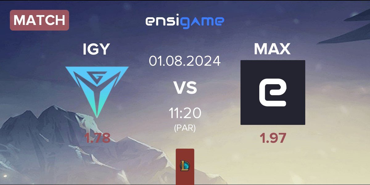 Match Invictus Gaming Young IGY vs MAX | 01.08