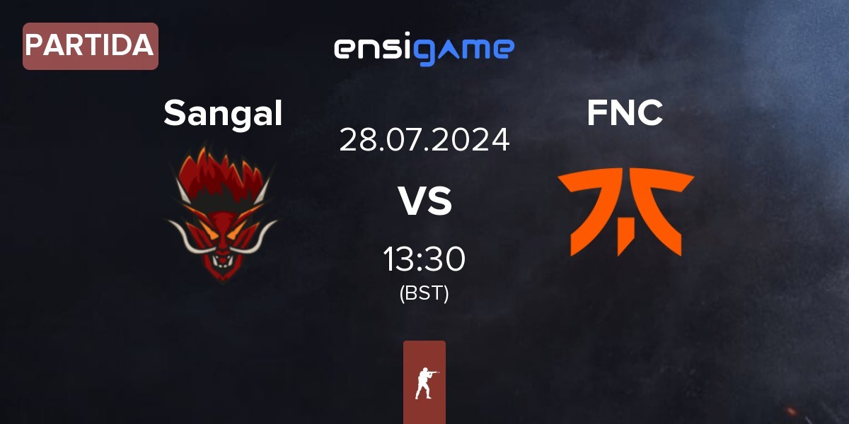 Partida Sangal Esports Sangal vs Fnatic FNC | 28.07