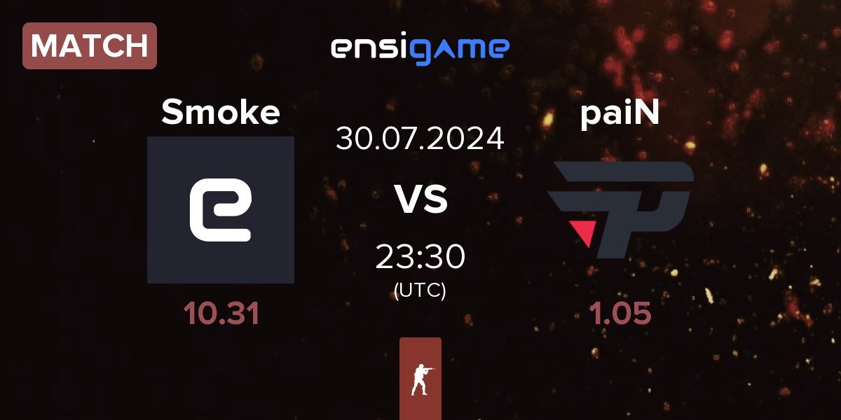 Match Smoke Gaming Smoke vs paiN Gaming paiN | 30.07