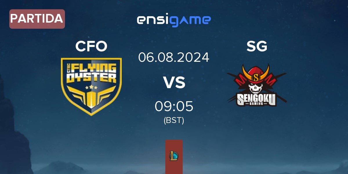 Partida CTBC Flying Oyster CFO vs Sengoku Gaming SG | 06.08