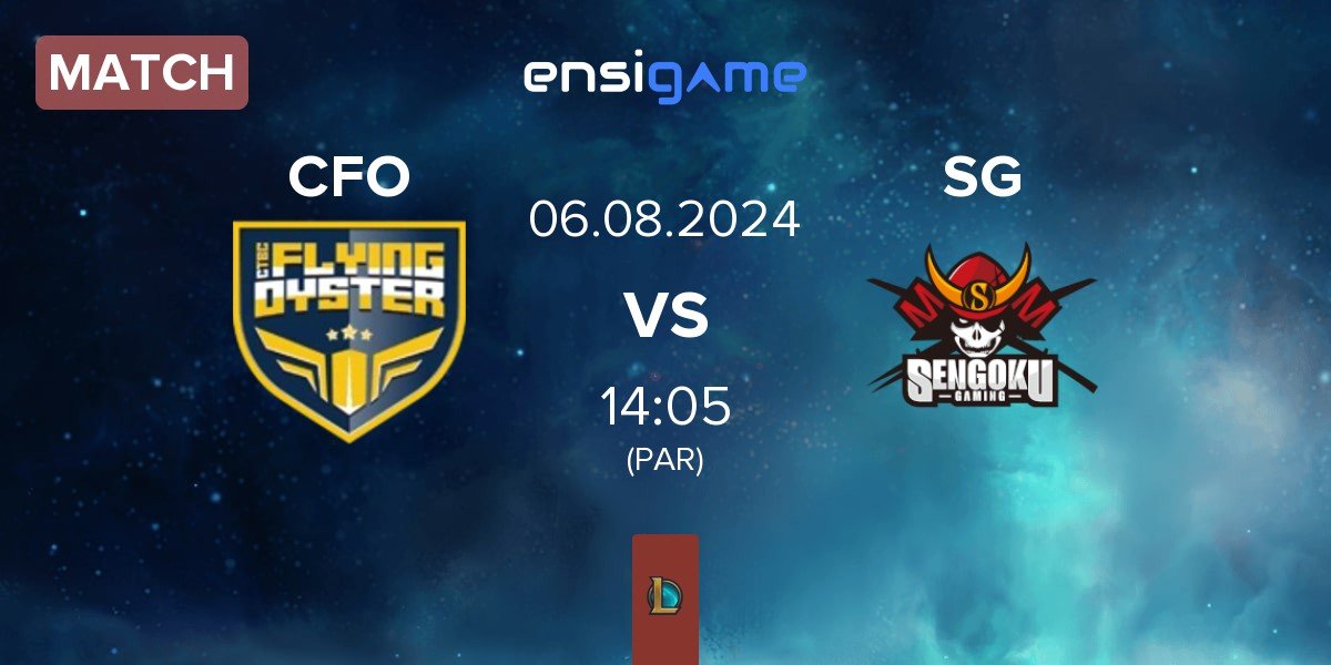 Match CTBC Flying Oyster CFO vs Sengoku Gaming SG | 06.08