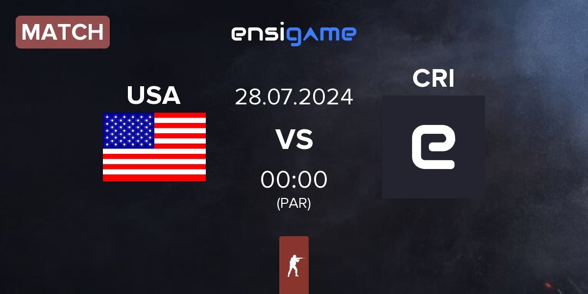 Match United States of America USA vs Team Costa Rica CRI | 28.07