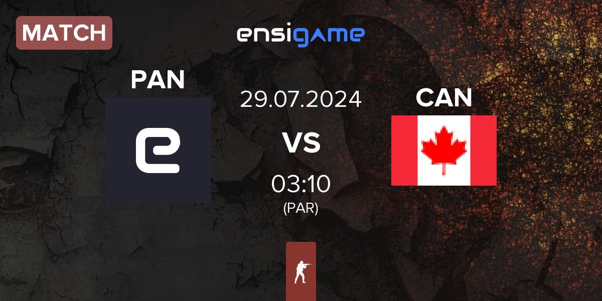 Match Team Panama PAN vs Canada CAN | 29.07