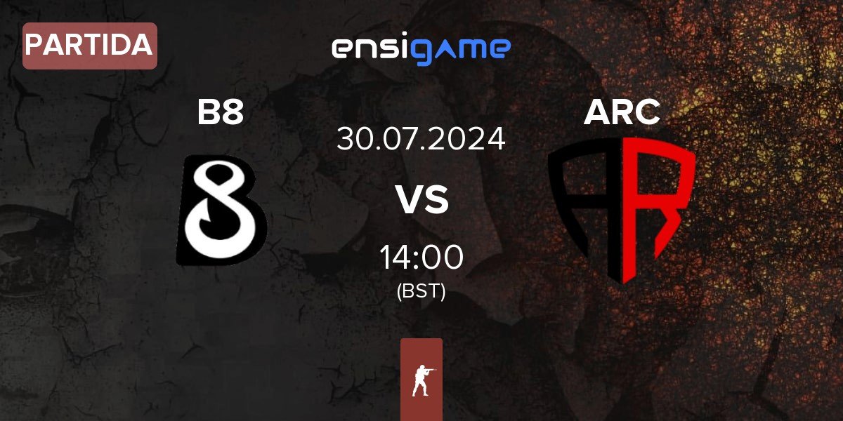 Partida B8 vs ARCRED | 30.07